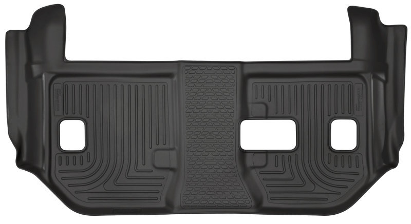 GMC Yukon XL Floor Liner - Rear - Husky Liners - WeatherBeater - Black - `15-`27